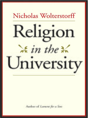 cover image of Religion in the University